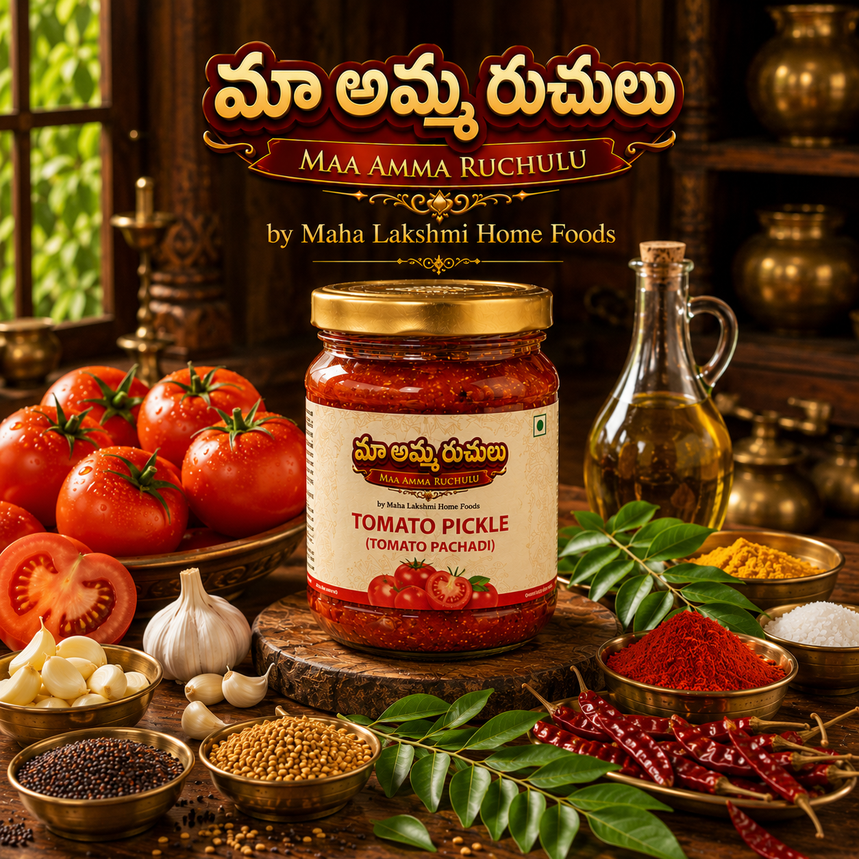 tomatoe pickle ingredients