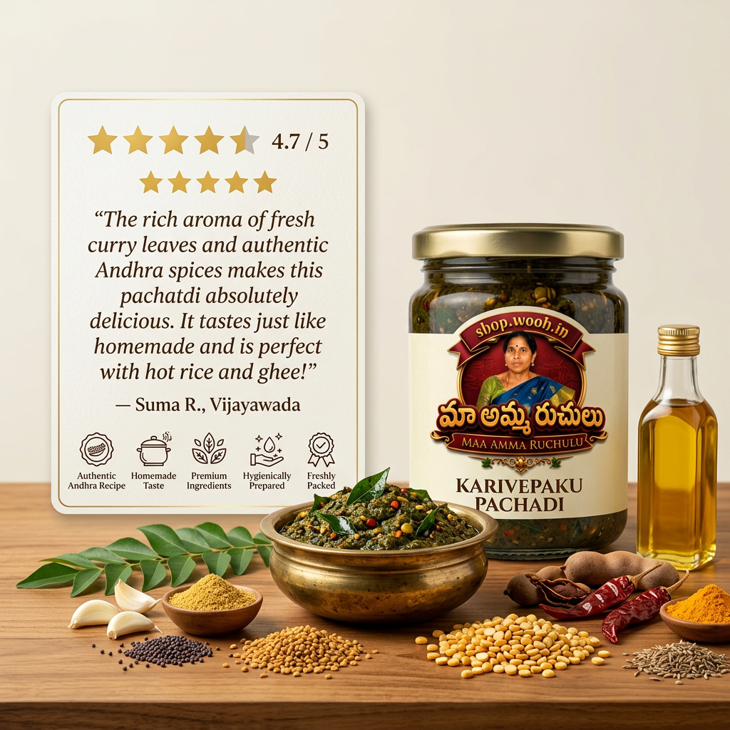 Karivepaku Pachadi ratings