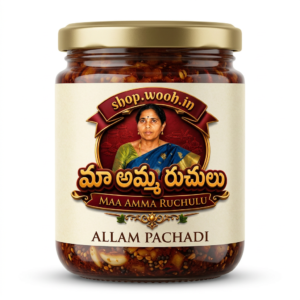Maa Amma Ruchulu Allam Pachadi | Authentic Andhra Ginger Pickle | Traditional Homemade Recipe
