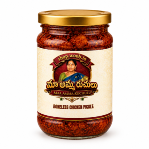Maa Amma Ruchulu Boneless Chicken Pickle | Authentic Andhra Homemade Chicken Pachadi | Ready to Eat