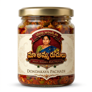 Maa Amma Ruchulu Dondakaya Pachadi | Authentic Andhra Ivy Gourd Pickle | Traditional Homemade Recipe