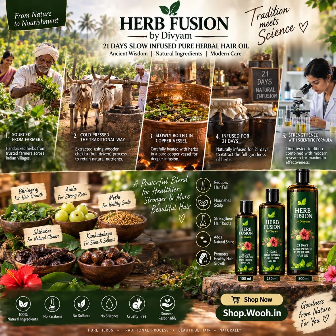 Herb Fusion By Divyam - Pure Infused Mustard Hair Oil (4)