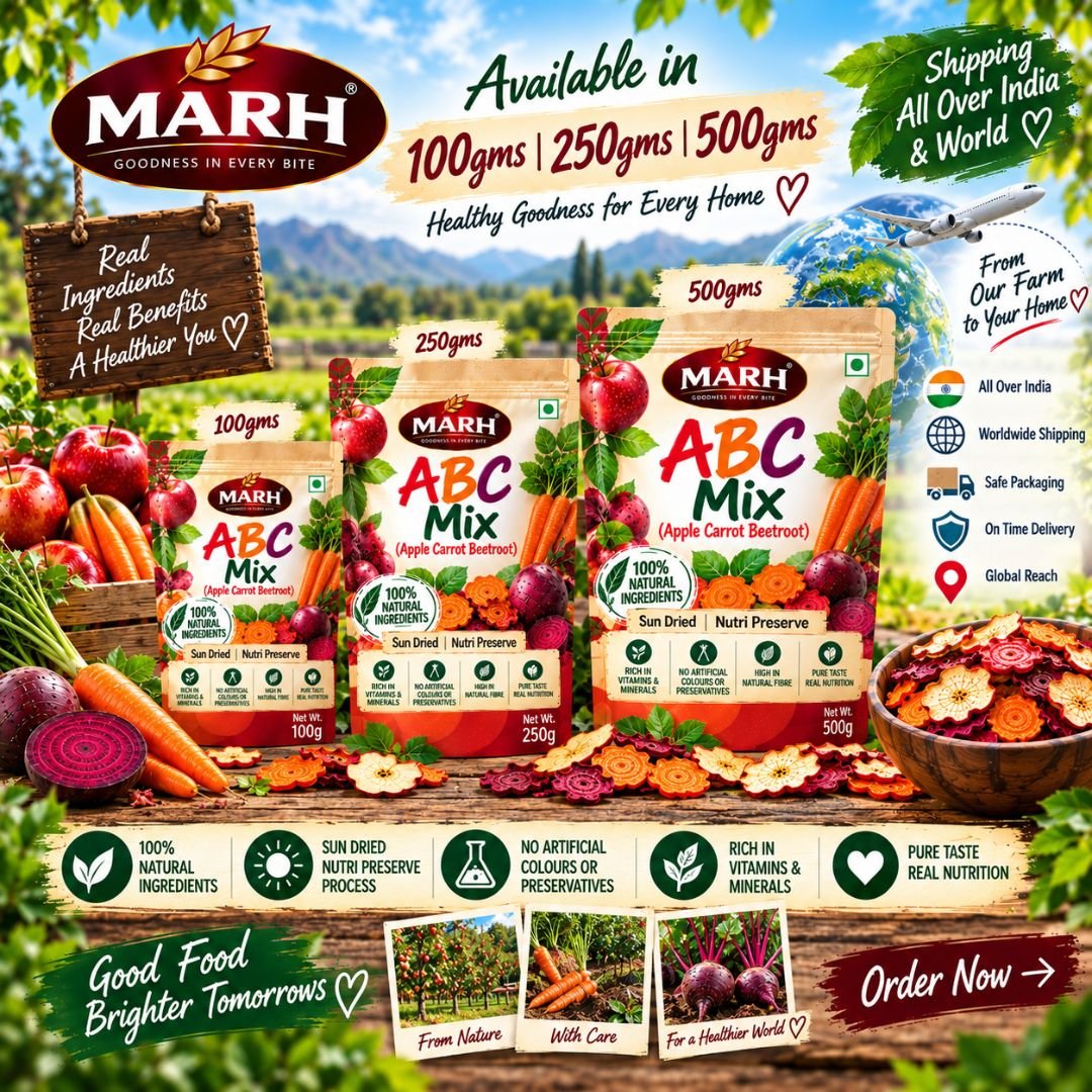 MARH ABC (Apple Beetroot Carrot Mix) - Dehydrated in Care (4)